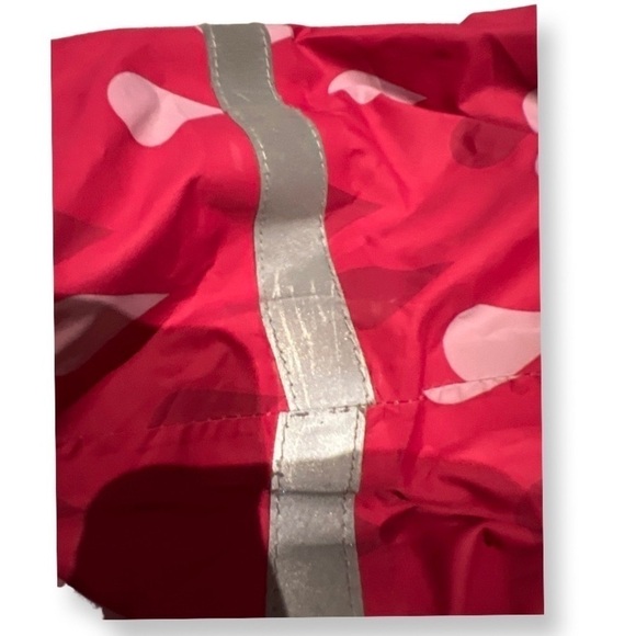 H&m Girls Pink Raincoat size 7-8 - Removeable Hood - Picture 13 of 13